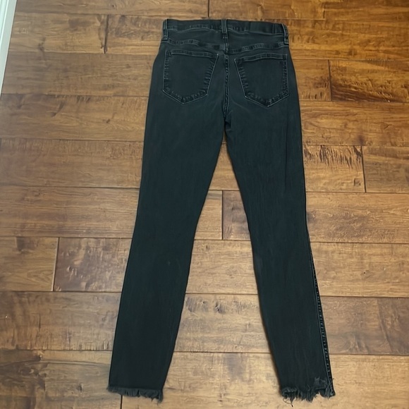 Madewell Black Button fly 10 High Rise Skinny - Picture 12 of 14